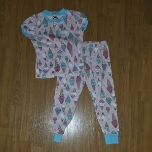 Kirkland Signature Kids Pajama Set - Blue and Pink Ice Cream Print
